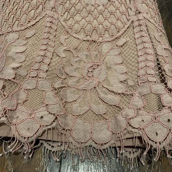 Wayf off the shoulder lace mini dress - Picture 3 of 15